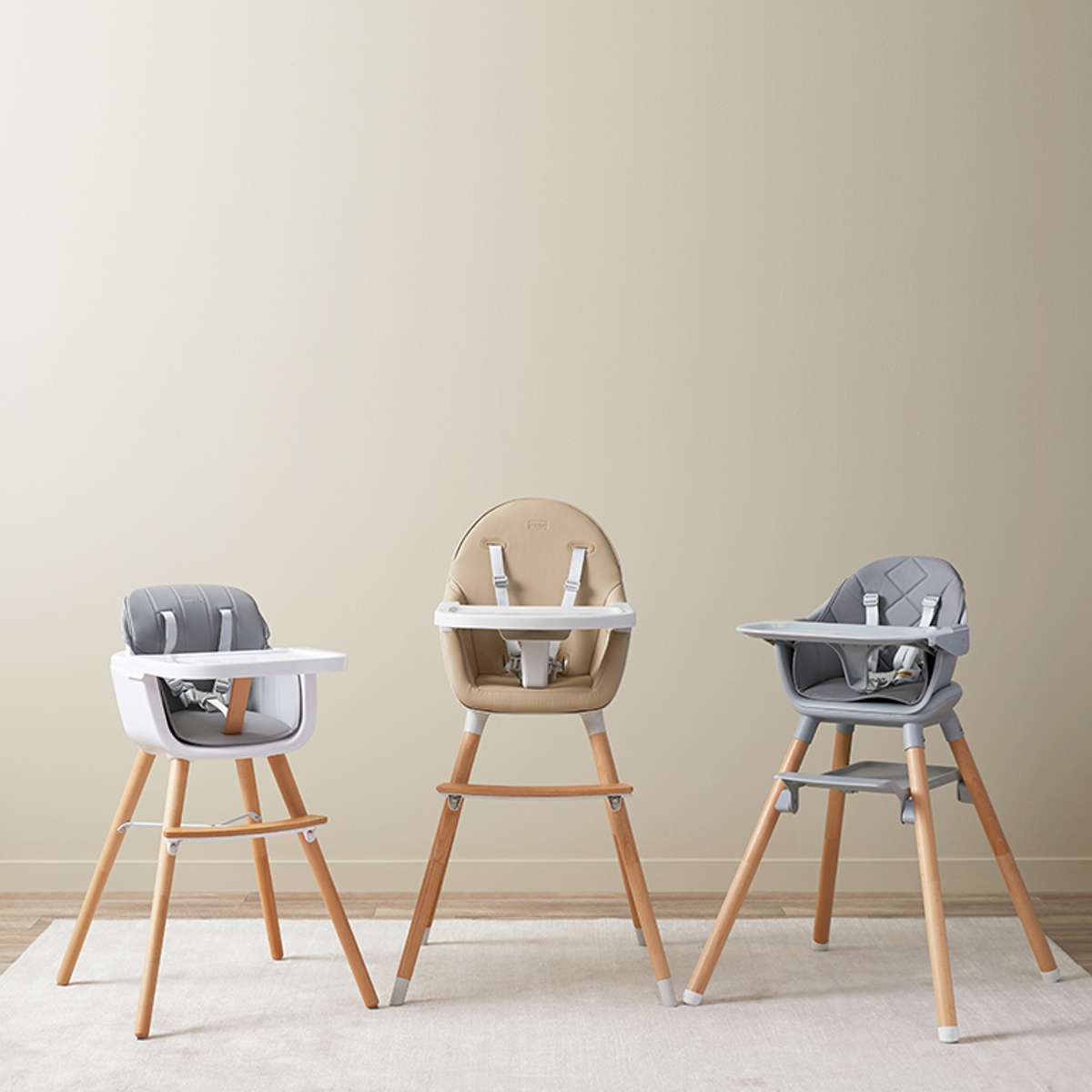 Aiden Highchair - Latte | Baby | Mocka NZ