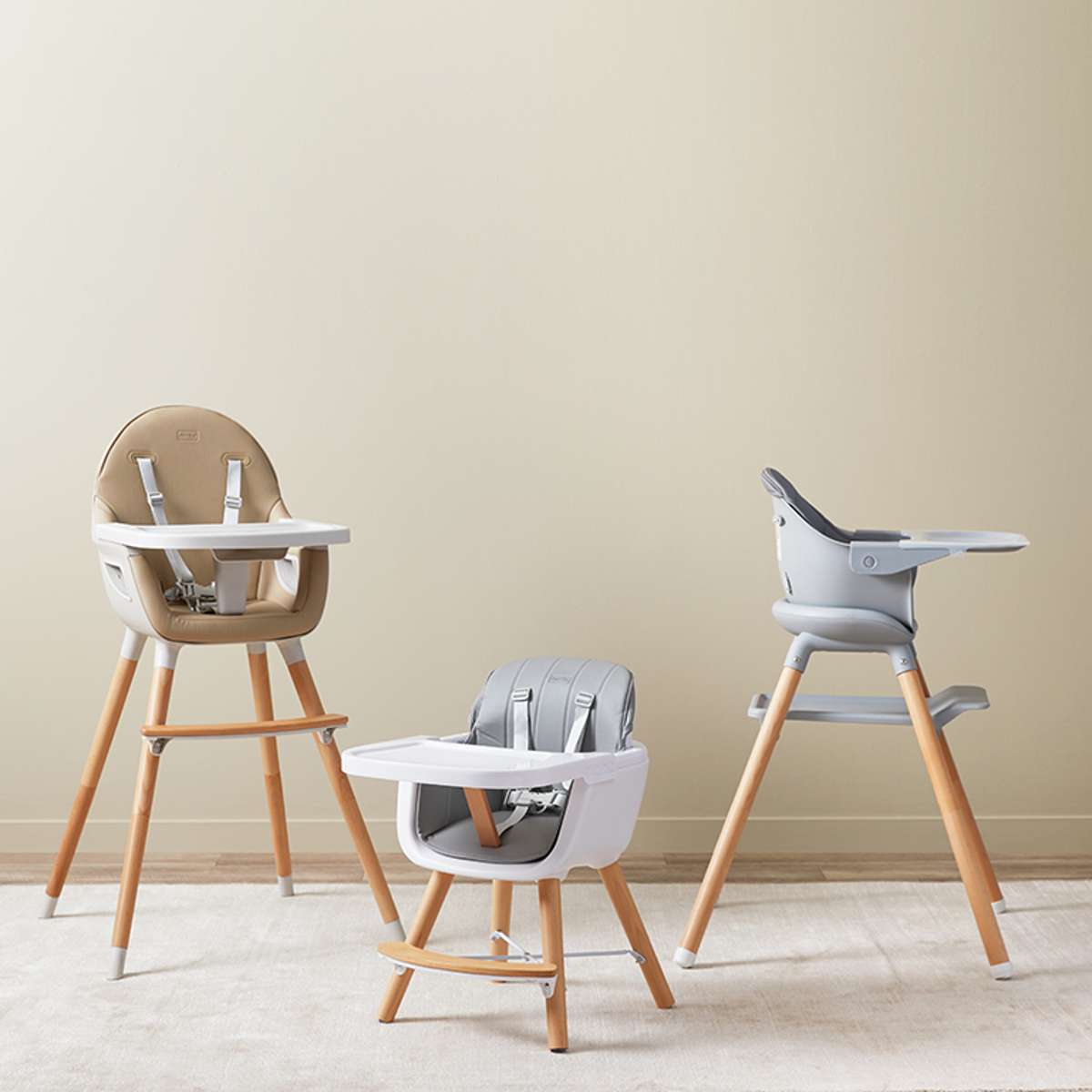 Aiden Highchair - Latte | Baby | Mocka NZ