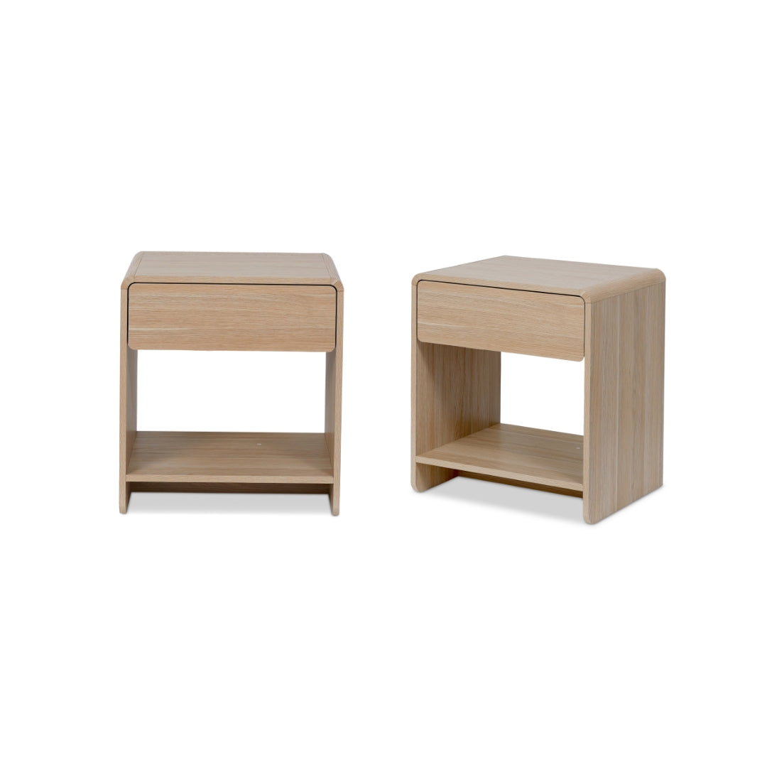 Owen Bedside Table - Natural Bundle - Mocka New Zealand