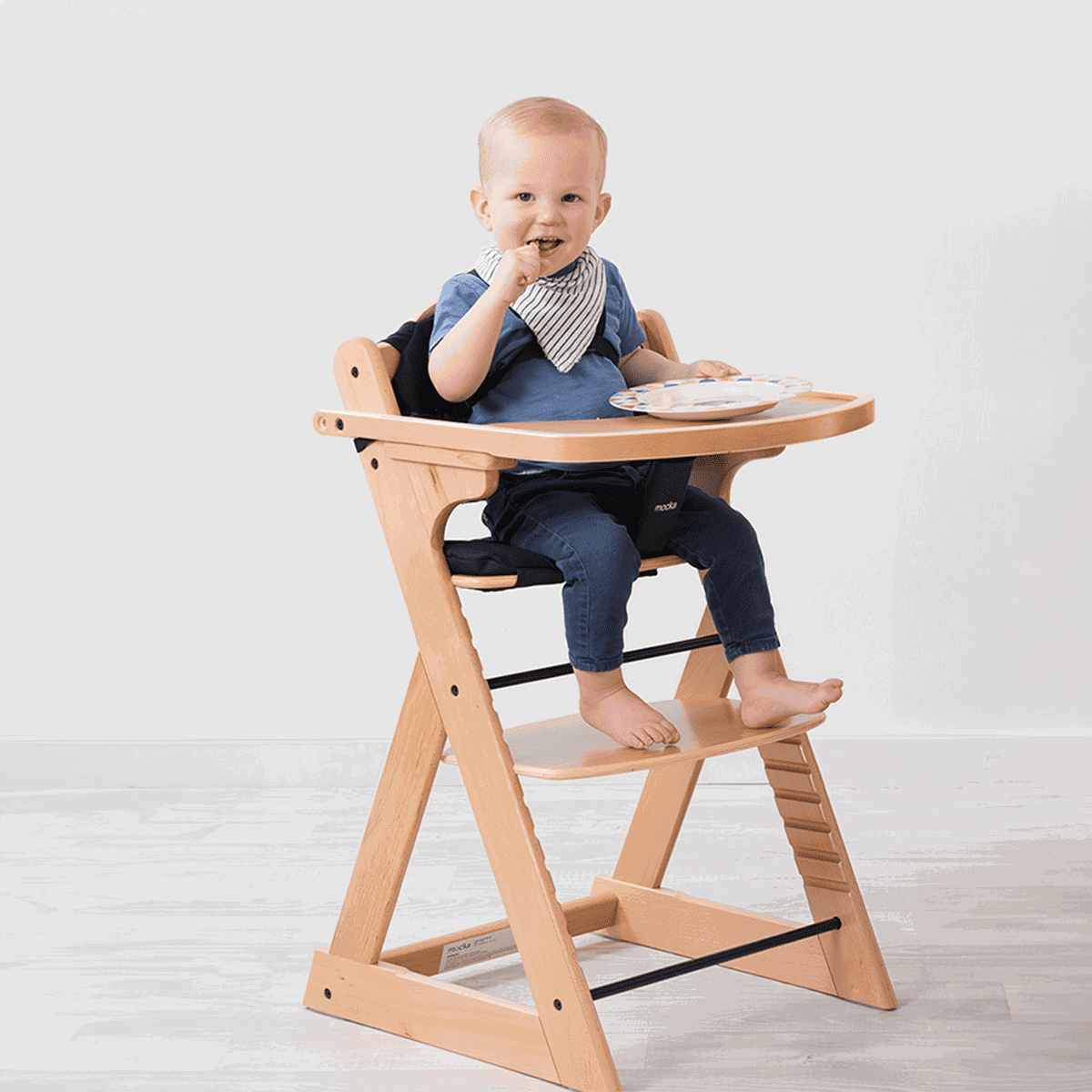 Mocka Original High Chair | Wooden Baby High Chair | Mocka