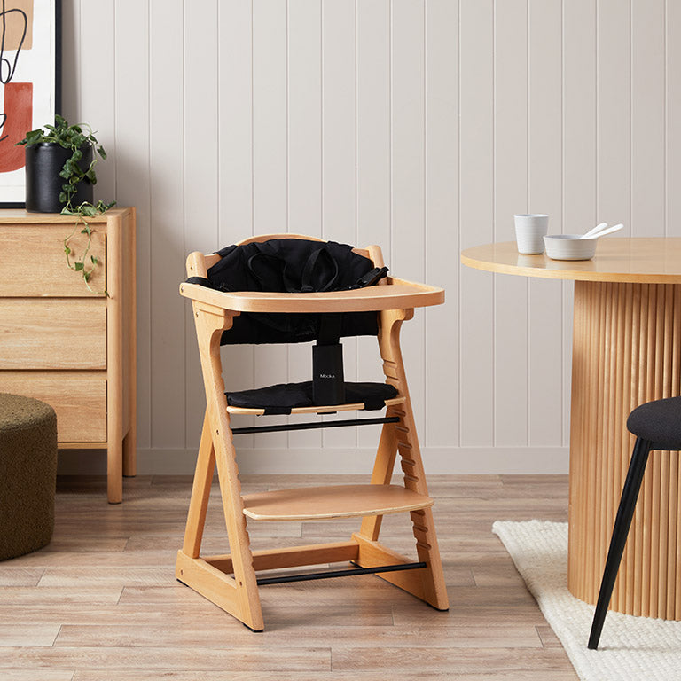 Mocka Original High Chair | Wooden Baby High Chair | Mocka