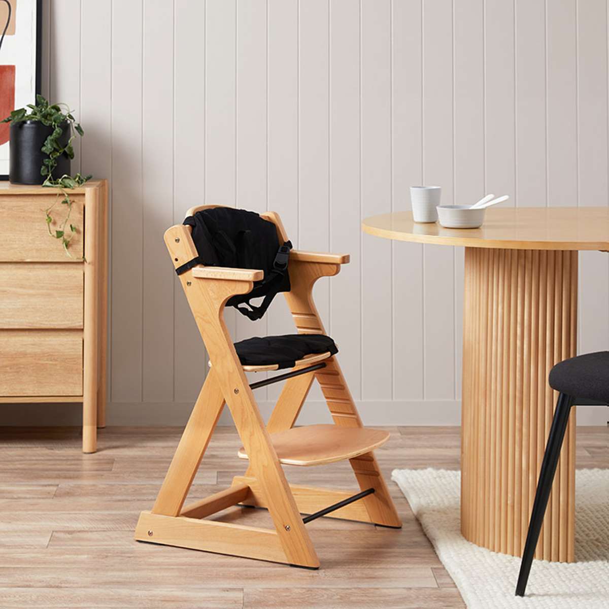 Mocka Original High Chair | Wooden Baby High Chair | Mocka