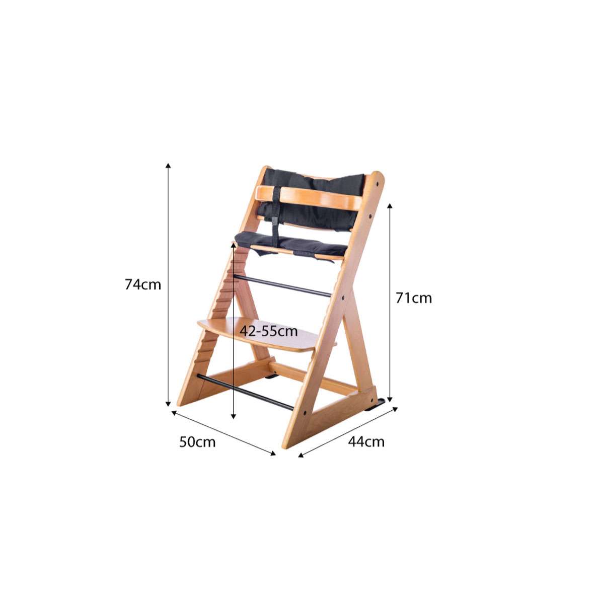 Soho Wooden Highchair - Buy Baby Furniture At Mocka