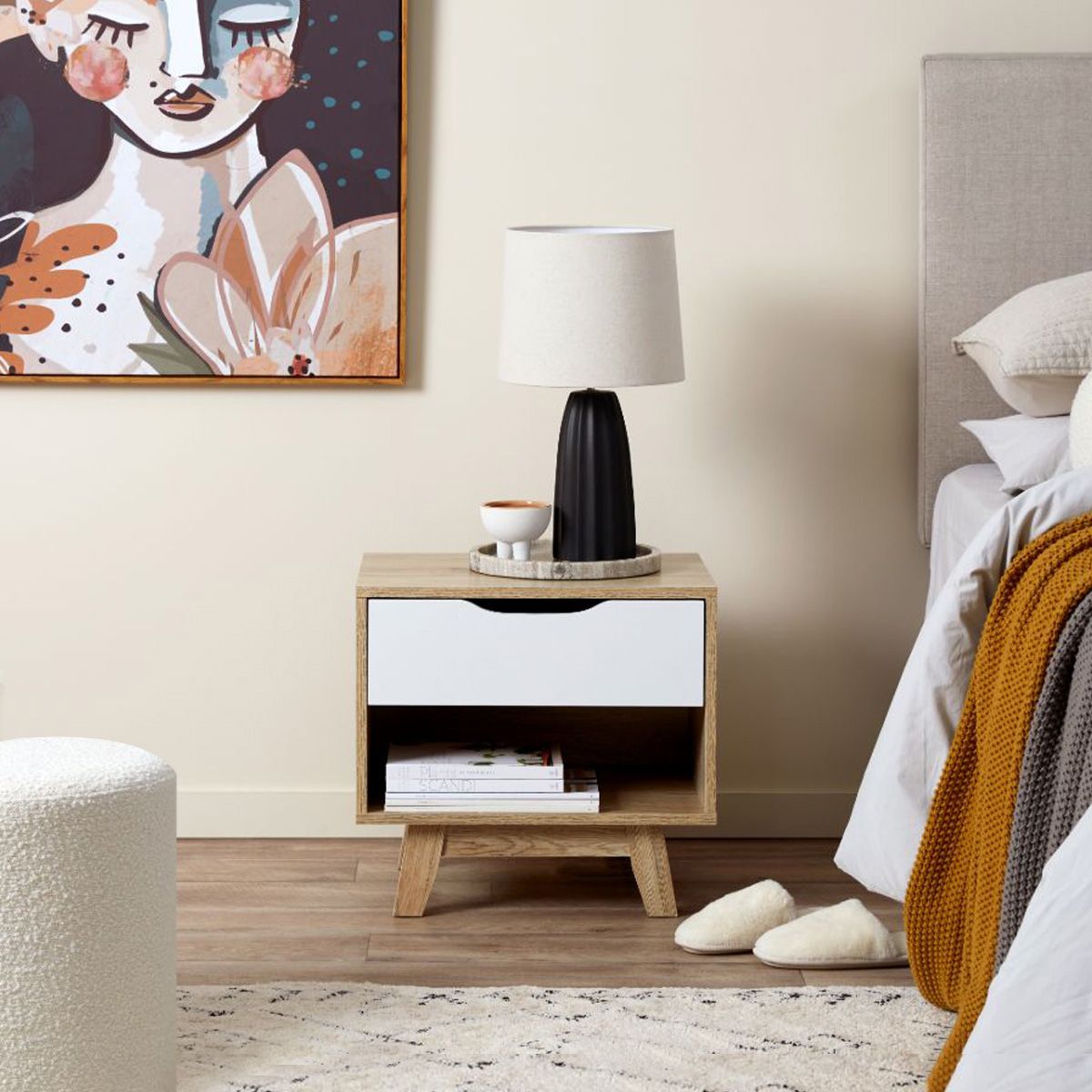 Jesse Bedside Table By Mocka Shop Bedroom Furniture