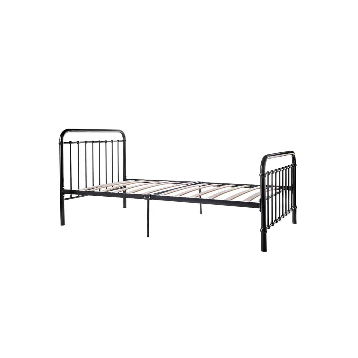 Mocka Sonata Bed - Single - Black | Kids Bedroom Furniture