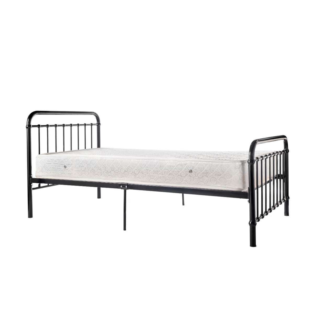 Sonata Bed - King Single - Black | Kids Bedroom Furniture