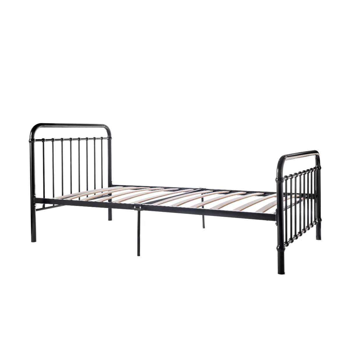 Sonata Bed - King Single - Black | Kids Bedroom Furniture