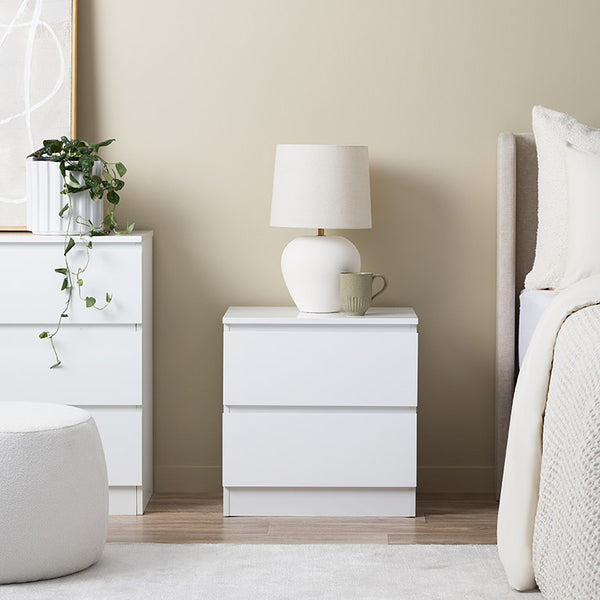 White bedside cabinets online