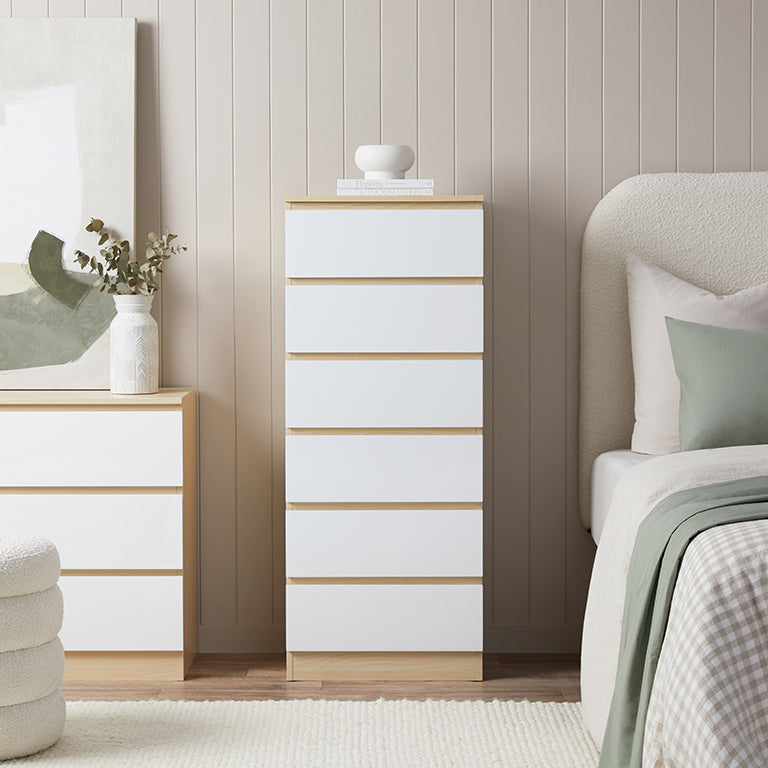 White slim tallboy online