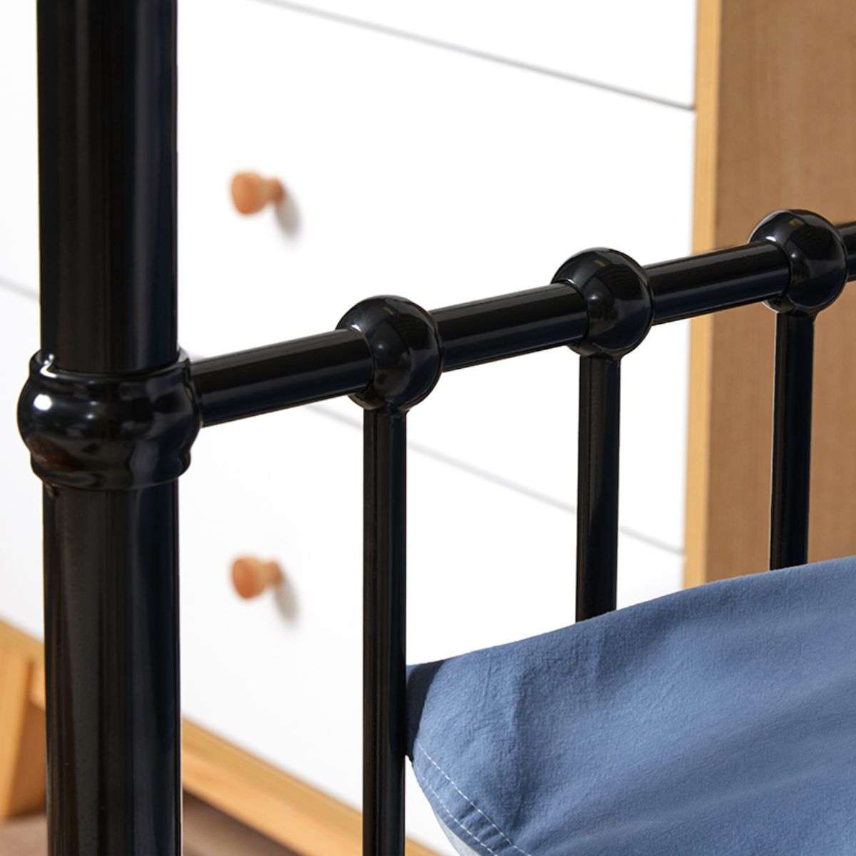 Sonata Bunk Bed By Mocka - Black - Shop Kids Beds Online