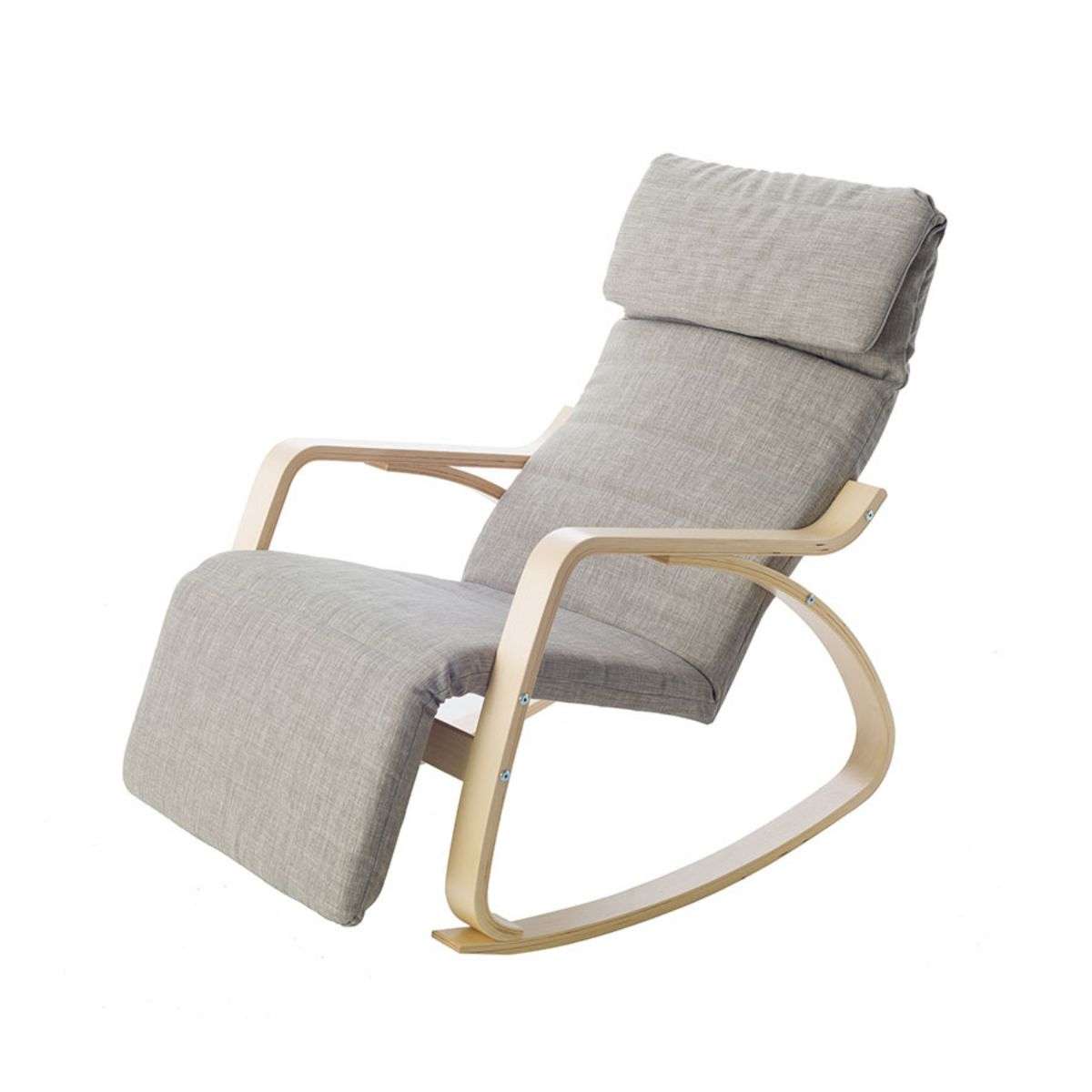 Asta Recline Chair Grey - Shop Living Furniture At Mocka