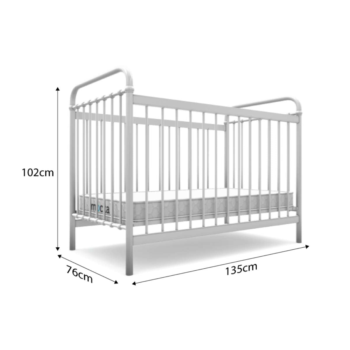 Sonata Cot By Mocka - Shop Nursery Furniture Online