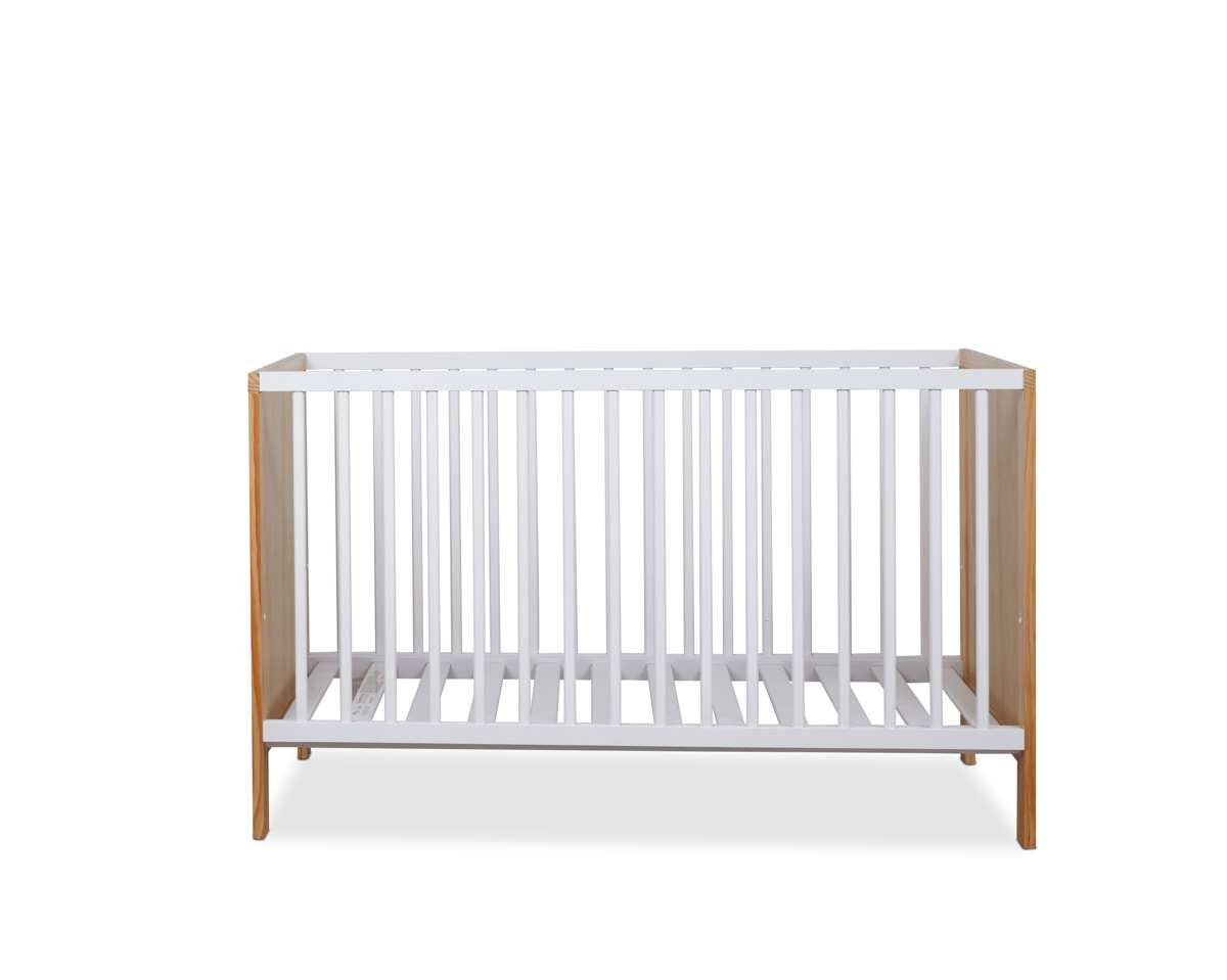 Aspiring Classic Cot - White/Natural - Mocka New Zealand