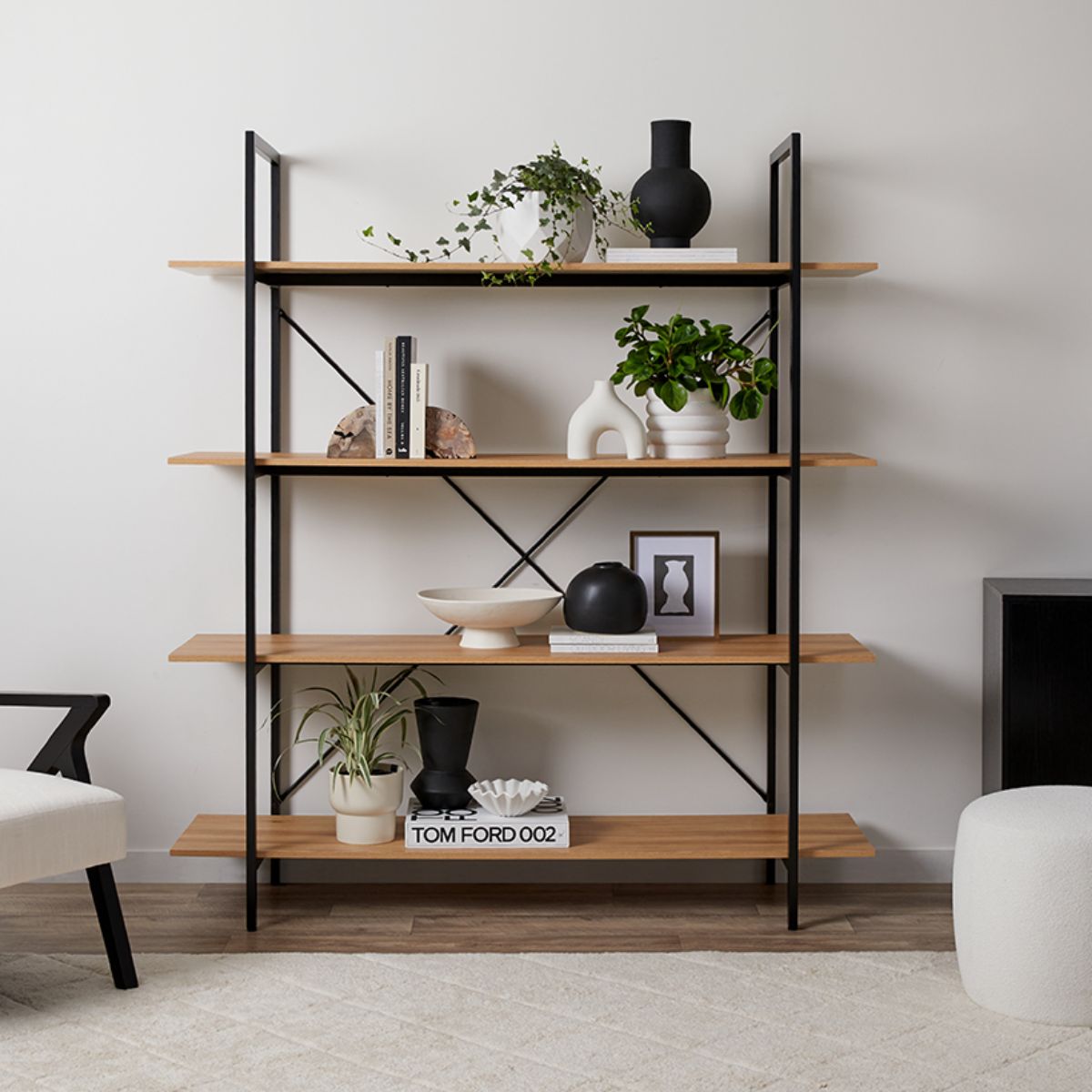 Porto Bookcase + More Stylish Bookshelves At Mocka