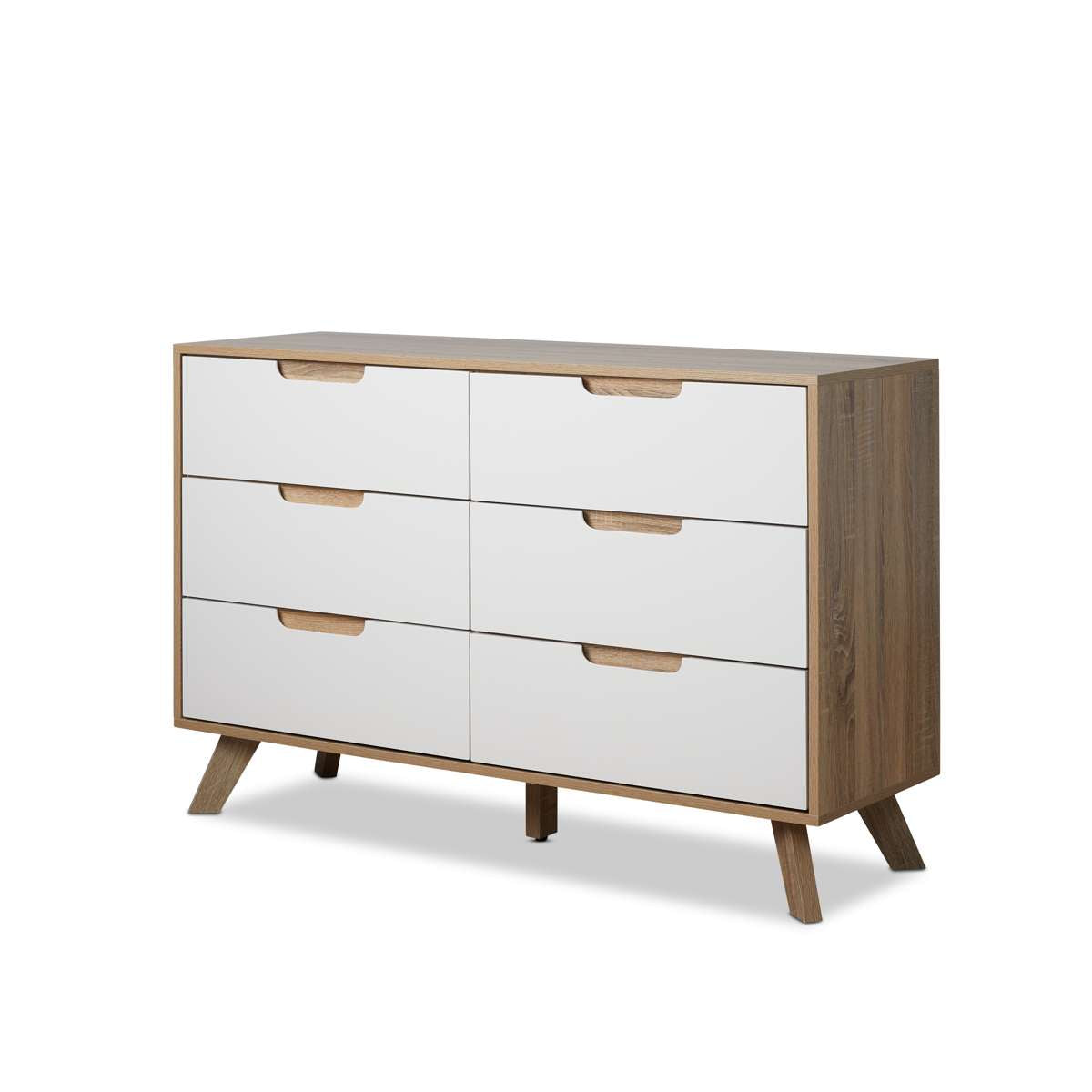 Chelsea Six Drawer For The Modern Bedroom - Mocka