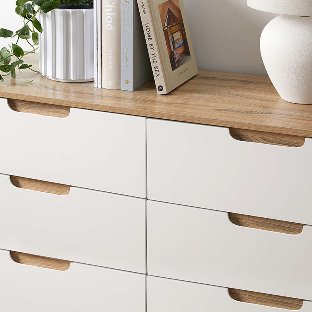 Chelsea Six Drawer For The Modern Bedroom - Mocka