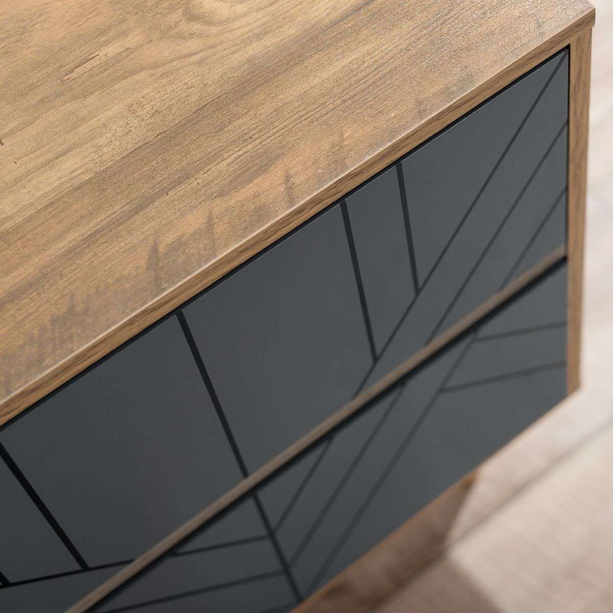 Zara Bedside Table By Mocka - Shop Bedroom Furniture