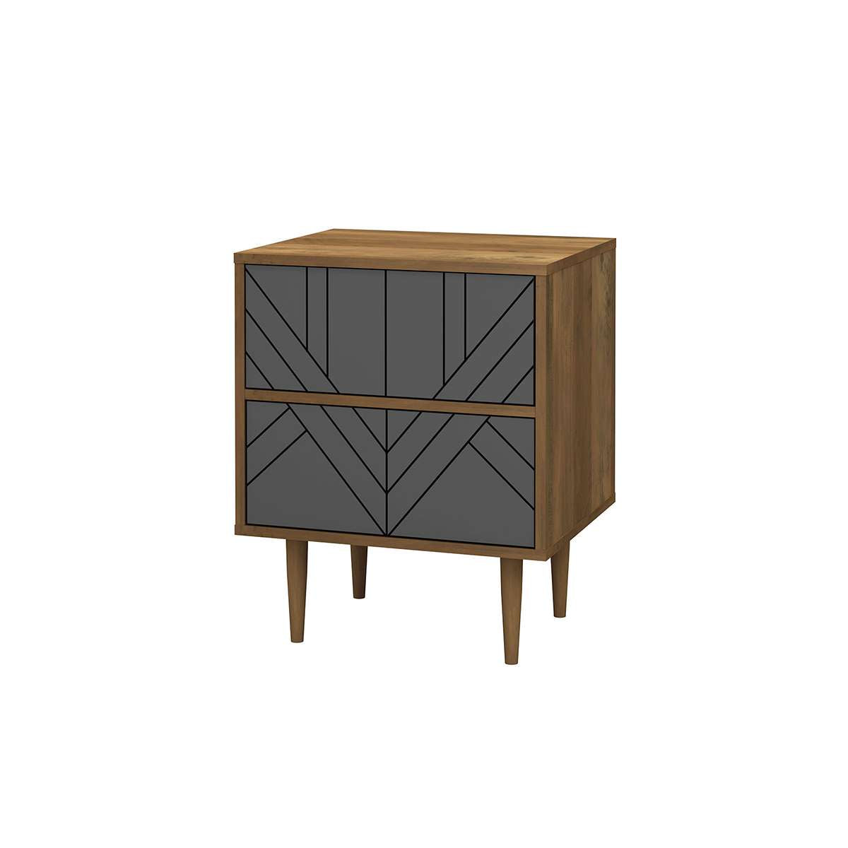 Zara Bedside Table By Mocka - Shop Bedroom Furniture