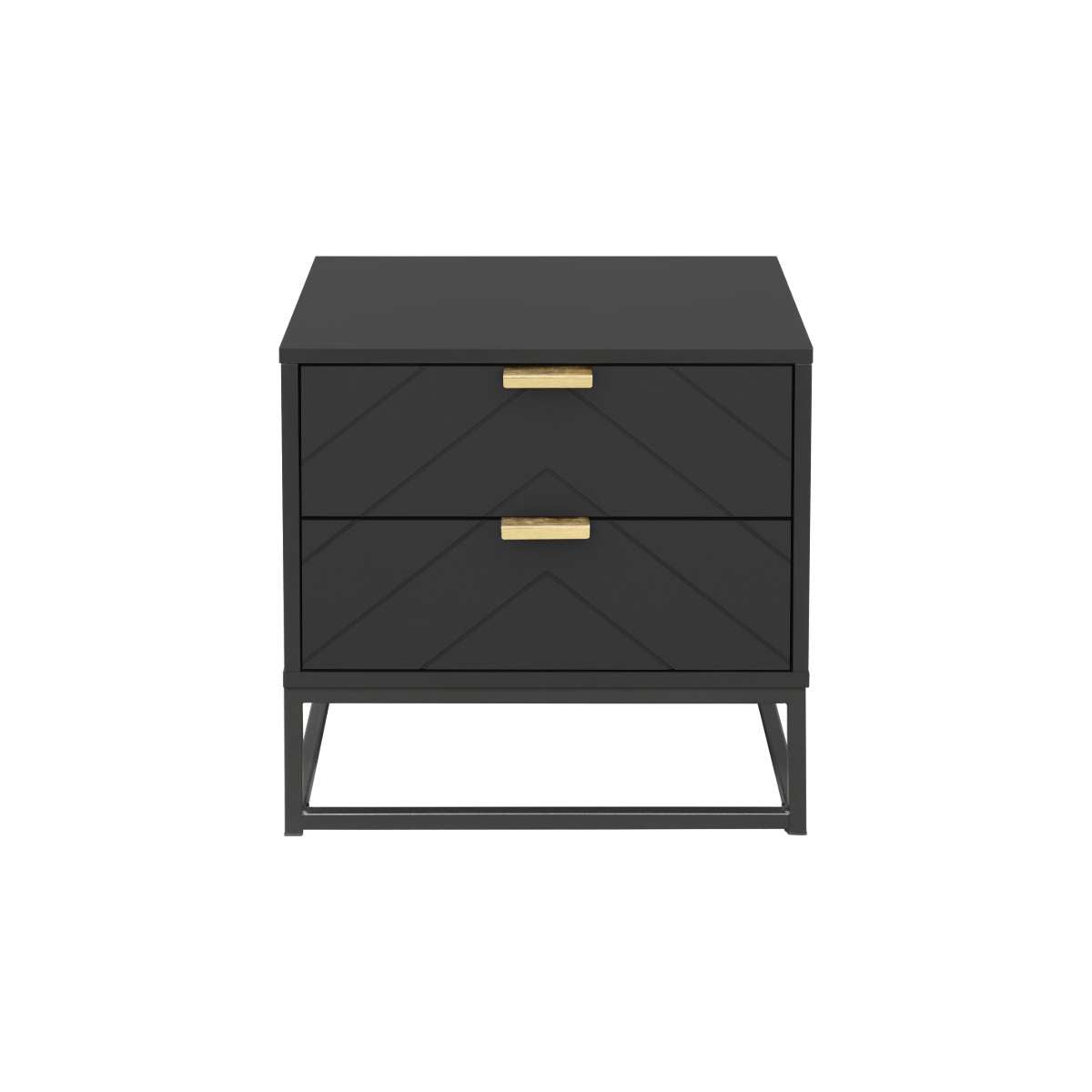 Inca Bedside Table - Black | Bedroom Furniture