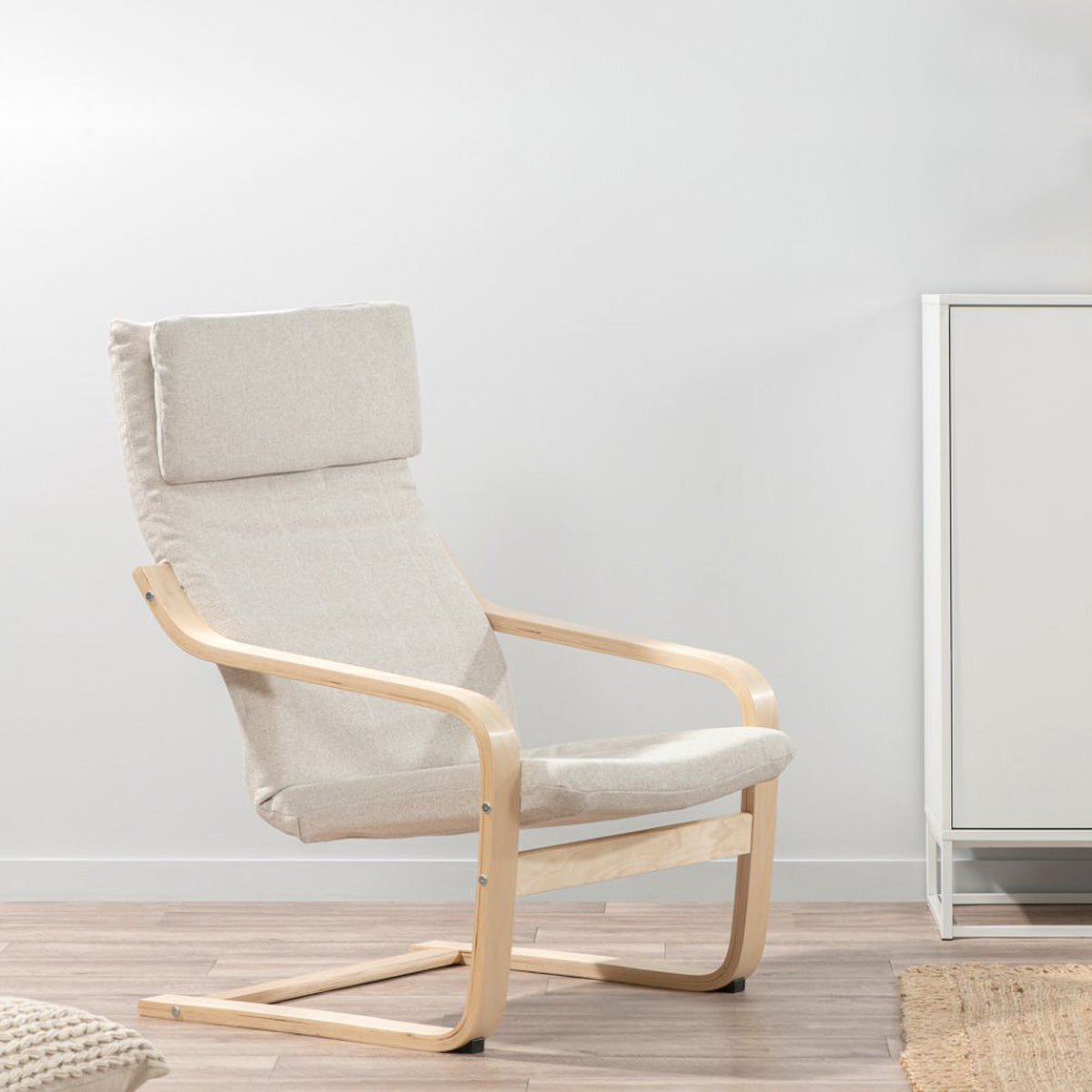 Mocka Asta Armchair - Oatmeal | Home Furniture