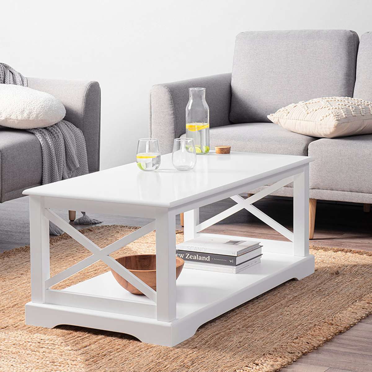 Hamptons Coffee Table - Mocka New Zealand