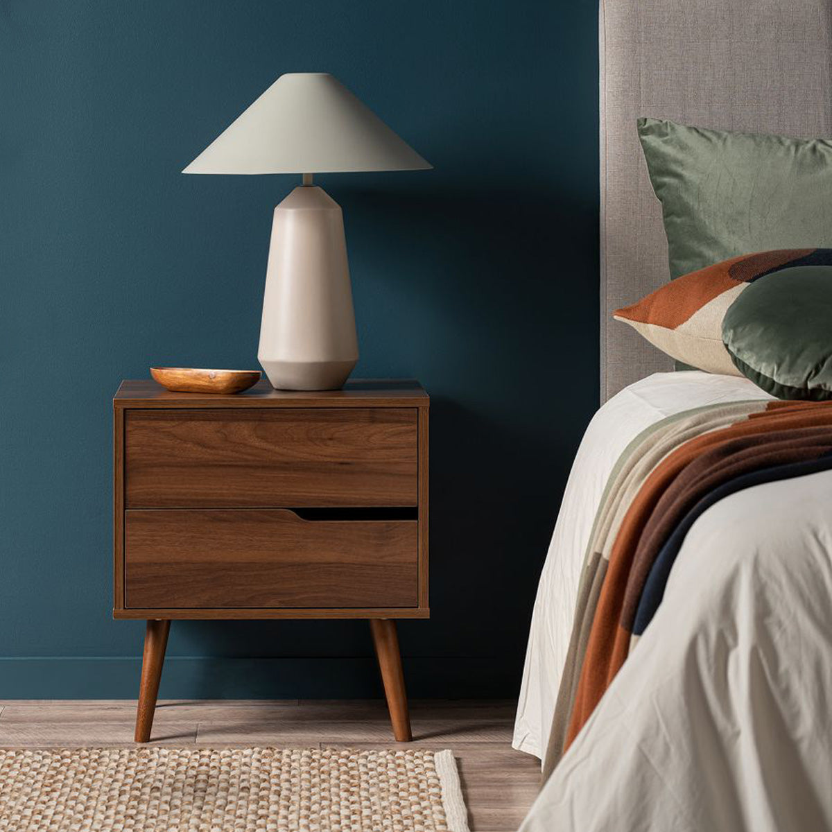 Edmond Bedside Table - Bedroom Furniture | Mocka NZ