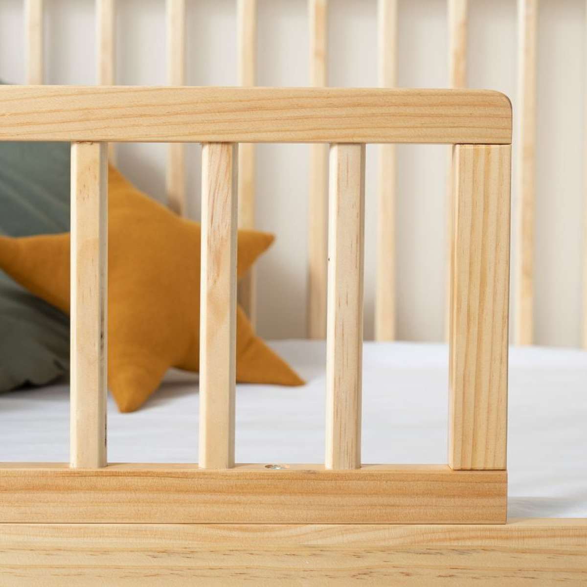 Aspiring Cot Toddler Bed Half Frame - Natural | Nursery Furniture