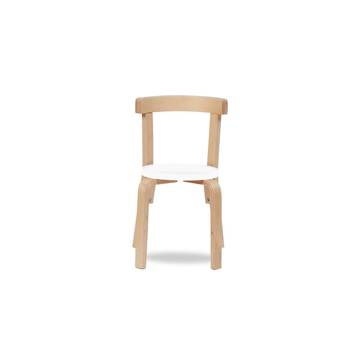 Hudson Kids Chair - Set of 2 - White/Natural - Mocka New Zealand