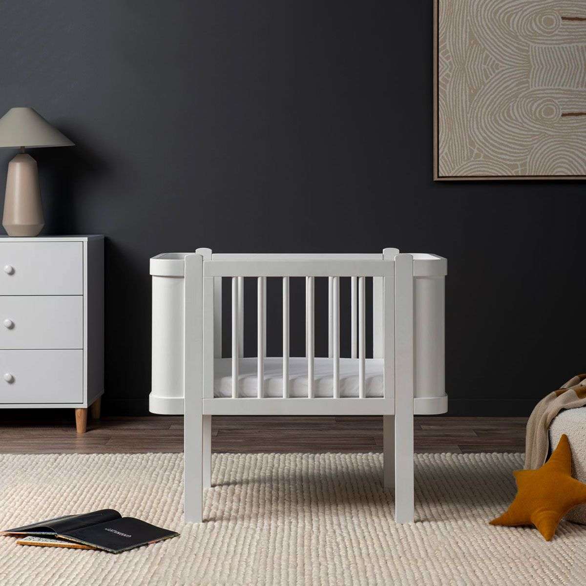 Orlando Bassinet - White | Nursery Furniture