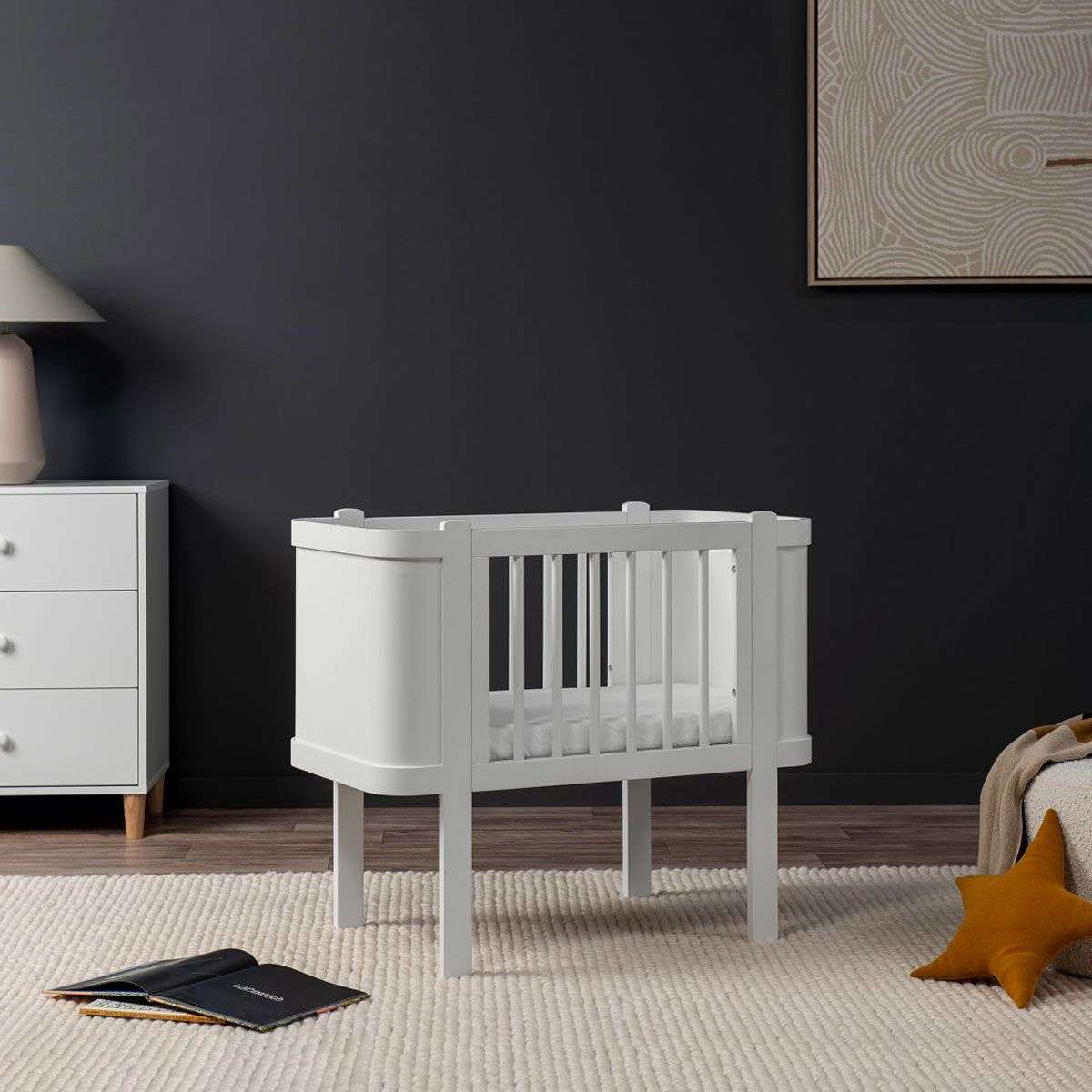 Orlando Bassinet - White | Nursery Furniture