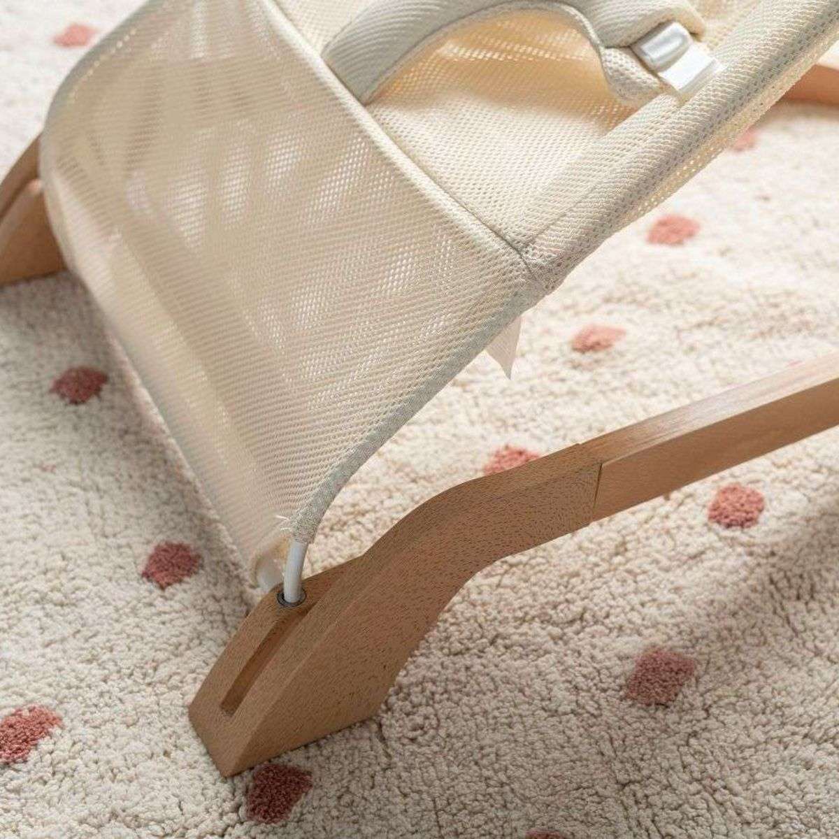 Balley Mesh Bouncer Cream Nursery Furniture