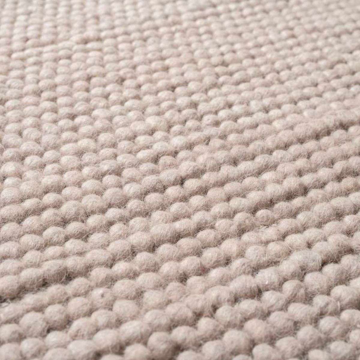 Beau Wool Blend Floor Rug - Large - Mushroom | Décor