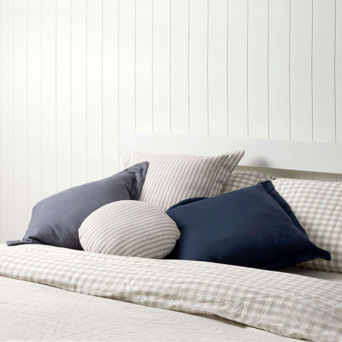 Mocka Linen Cushion - Petrol Blue | Decor | Mocka NZ