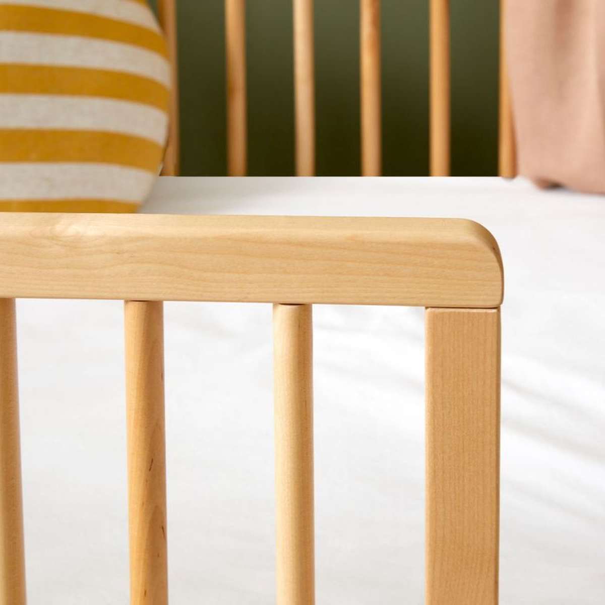 Aspen Cot Toddler Bed Half Frame - Natural Birch - Mocka New Zealand