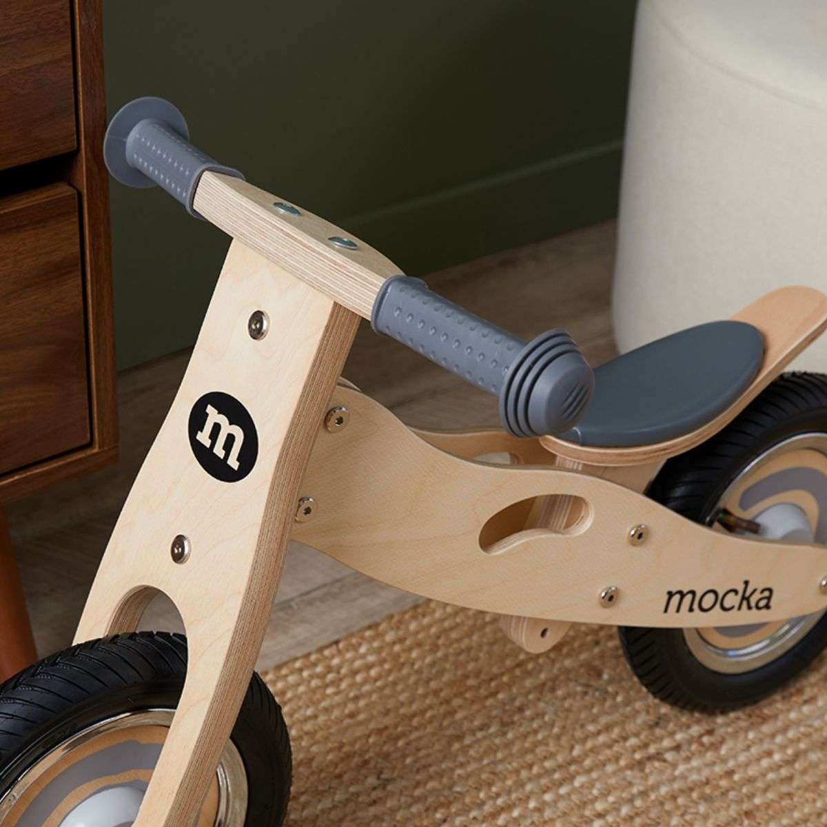 Mocka Mini Urban Balance Bike Grey Kids Balance Bike NZ