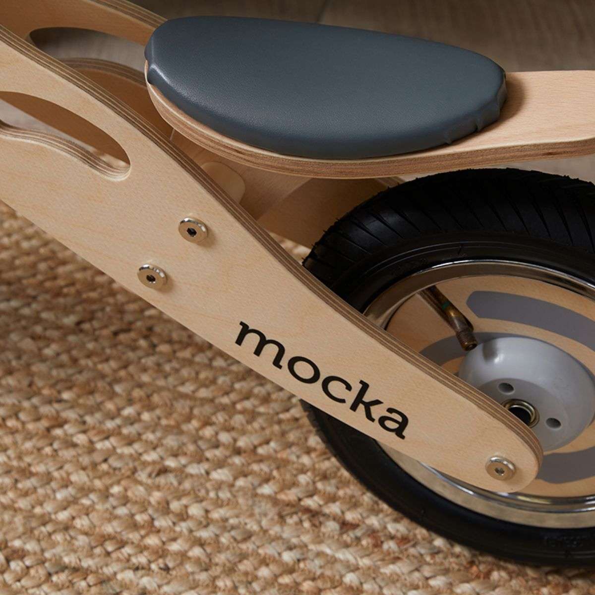 Mocka Mini Urban Balance Bike - Grey | Kids Balance Bike | NZ