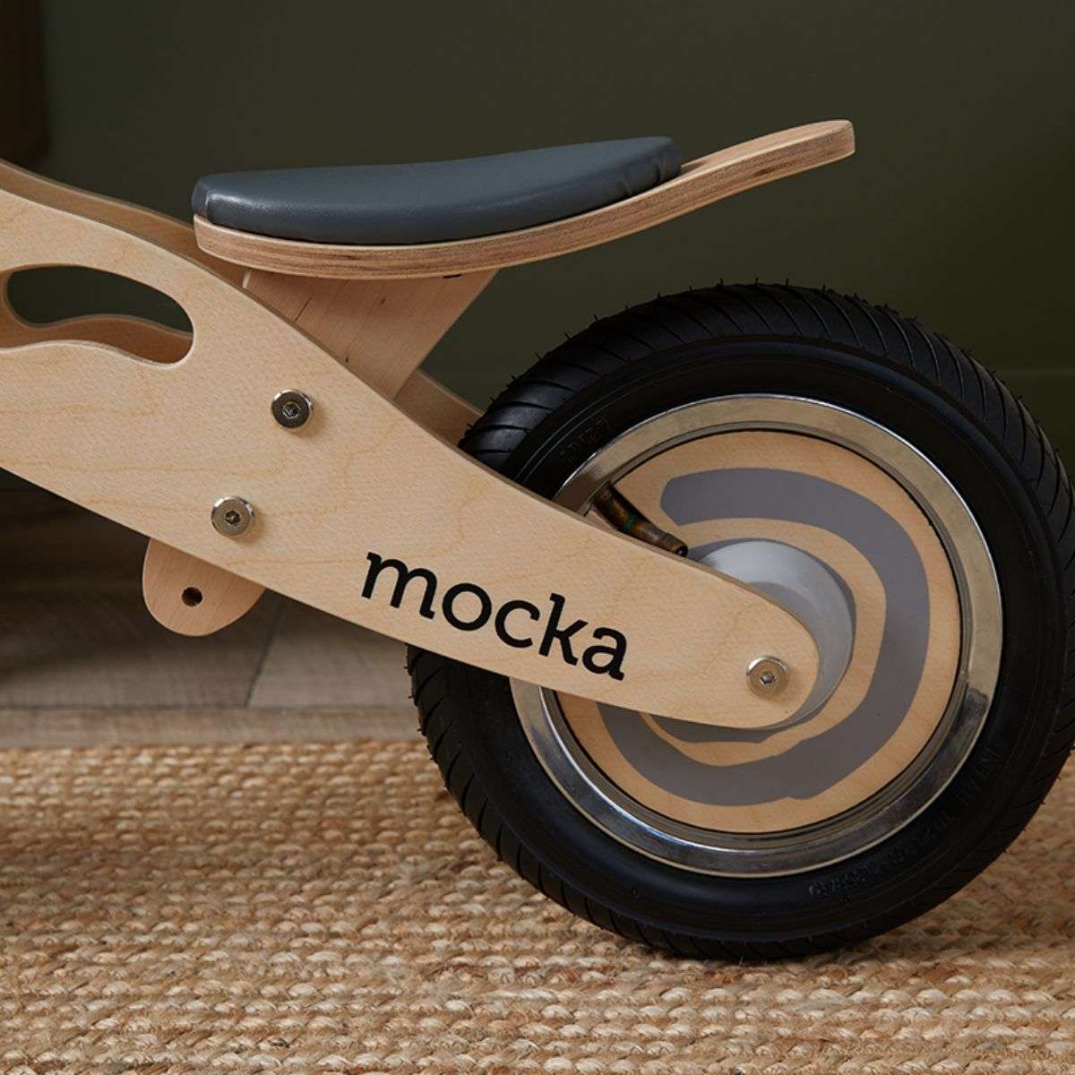 Mocka Mini Urban Balance Bike - Grey | Kids Balance Bike | NZ