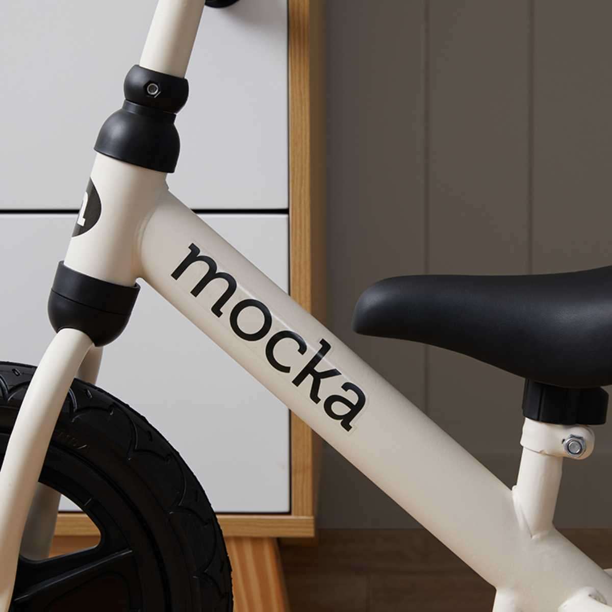 Mocka Rocket Bikes - White | Kids Balance Bikes | Mocka NZ