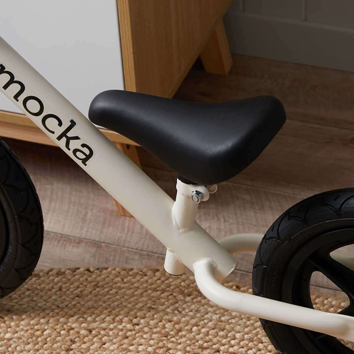 Mocka Rocket Bikes - White | Kids Balance Bikes | Mocka NZ