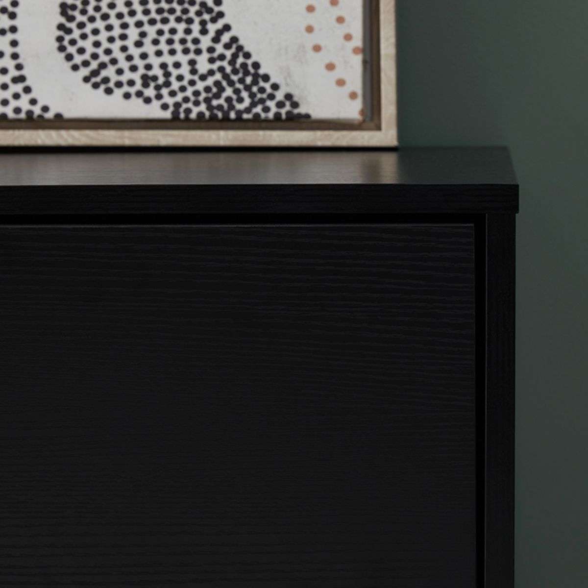 Zander Entertainment Unit - Black | Home Furniture