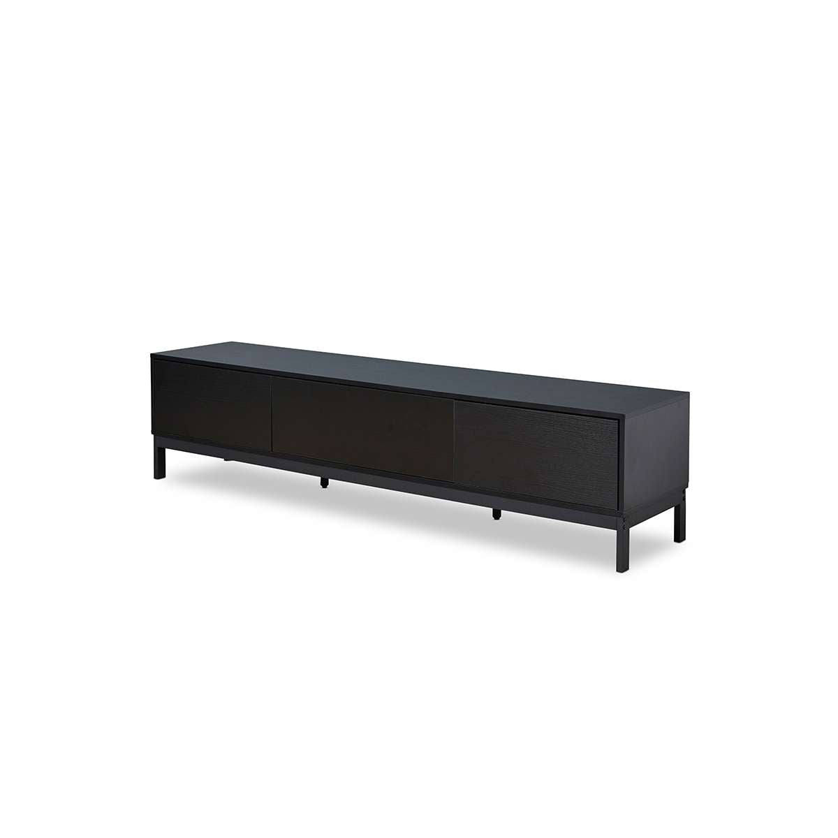 Zander Entertainment Unit - Black | Home Furniture