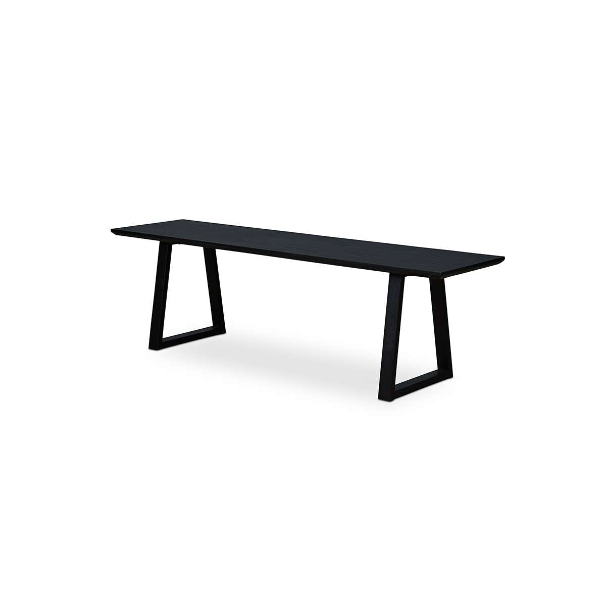 Zander Bench Seat - Black | Dining Furniture | Mocka NZ