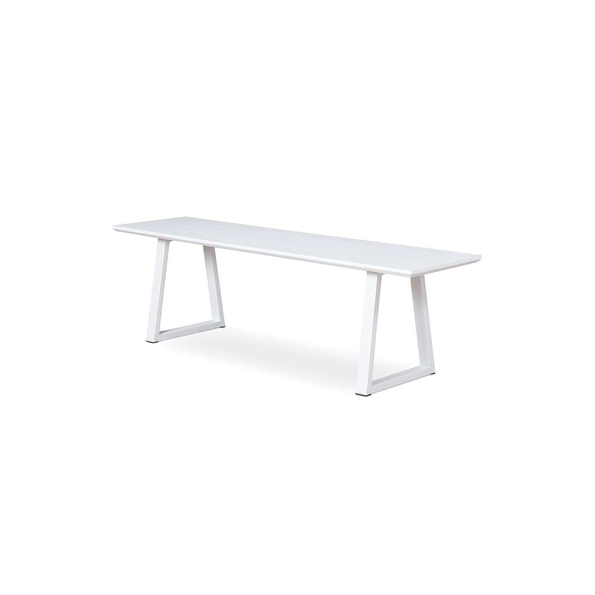 Zander Bench Seat - White - Mocka New Zealand