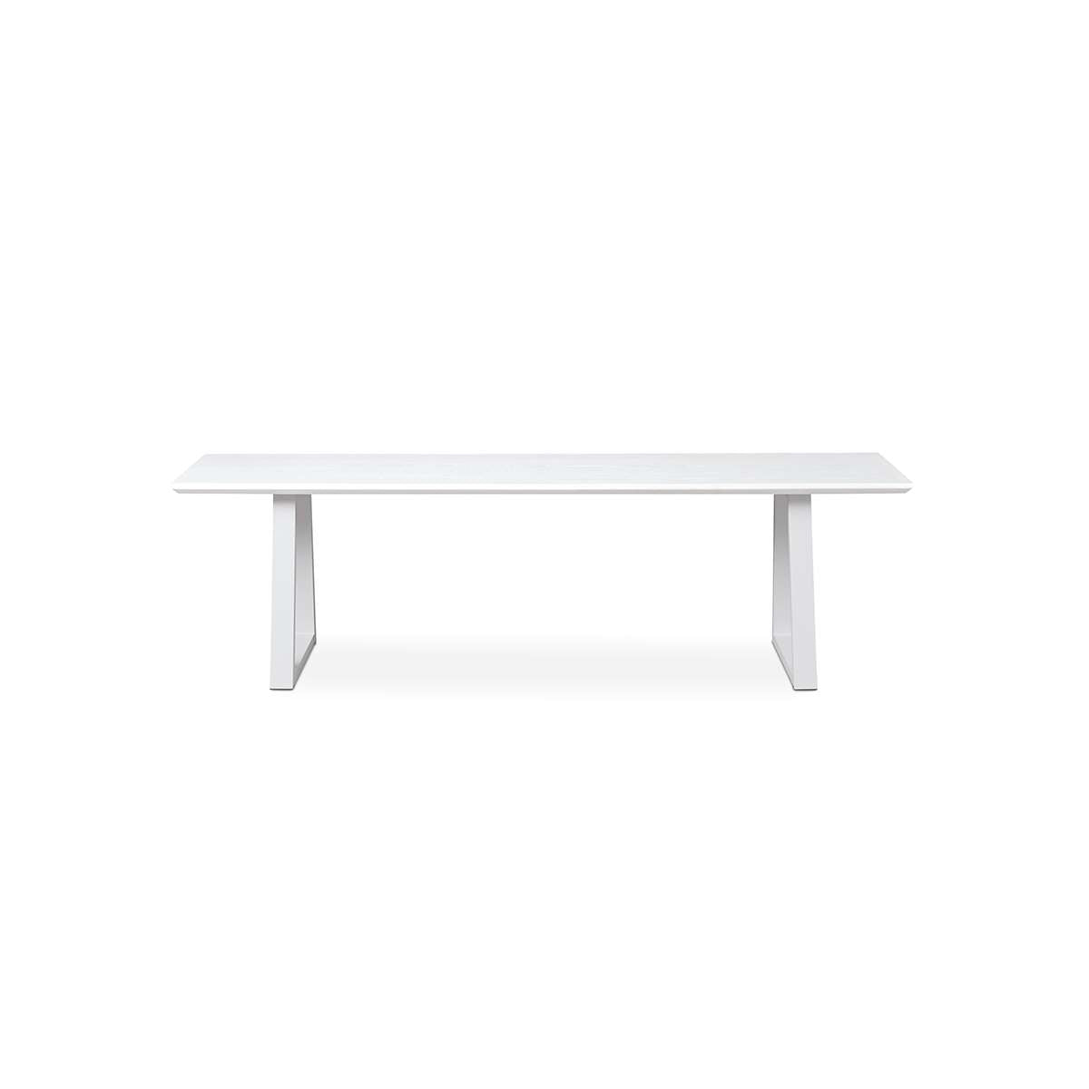 Zander Bench Seat - White - Mocka New Zealand