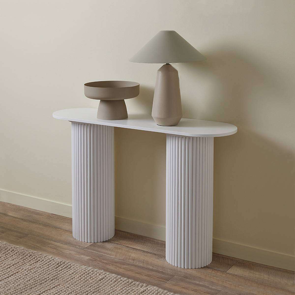 Eve Console Table - White | Home Furniture | Mocka NZ