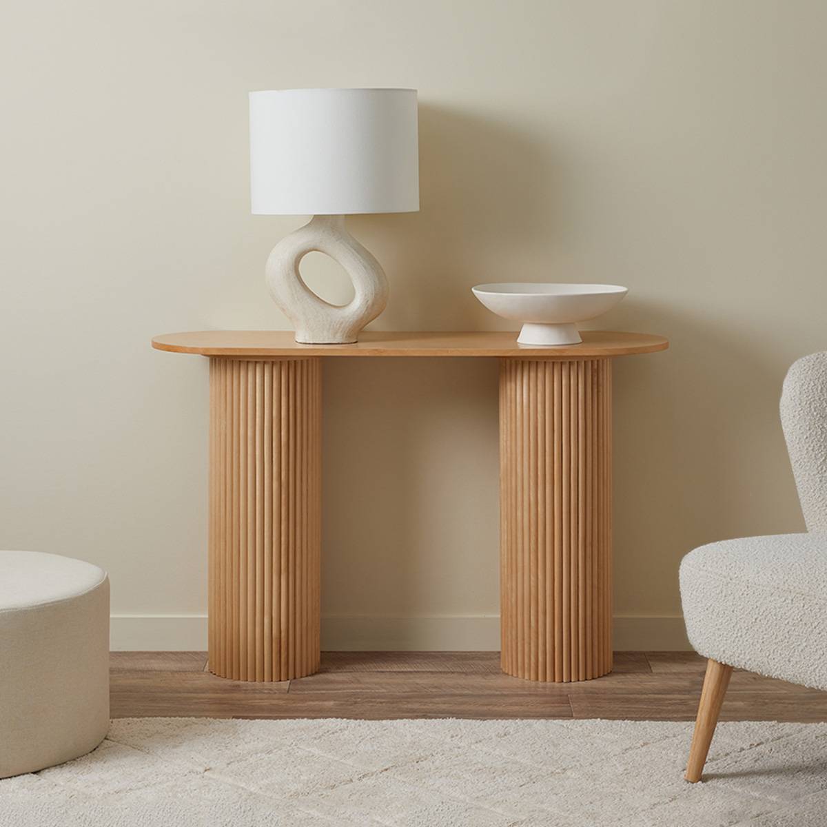 Eve Console Table - Birch | Home Furniture | Mocka NZ