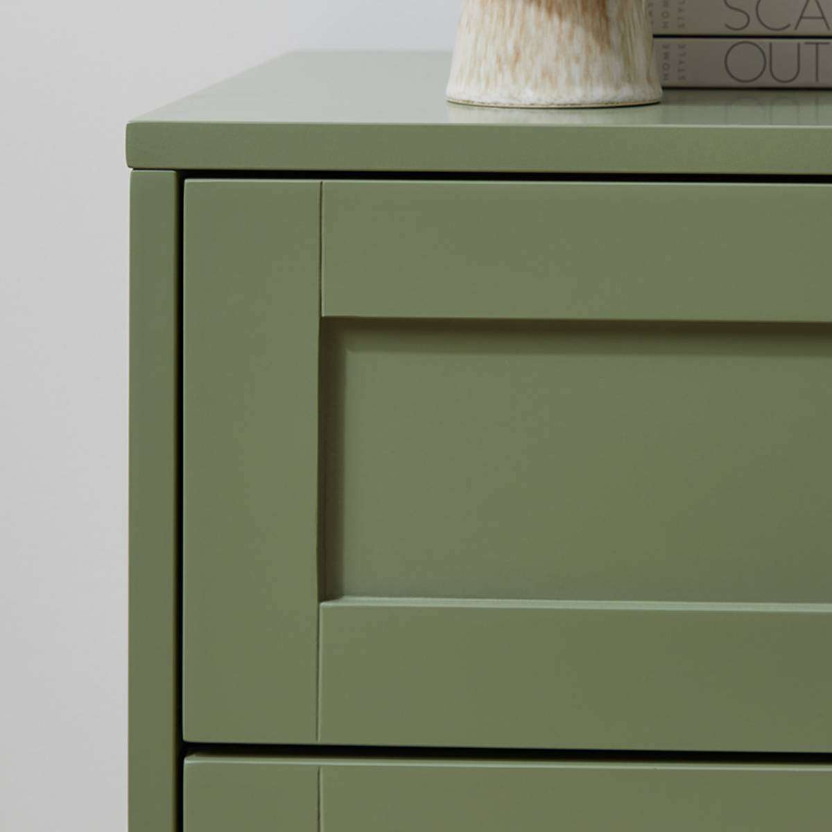 Eros Bedside Table - Sage Green | Bedroom Furniture