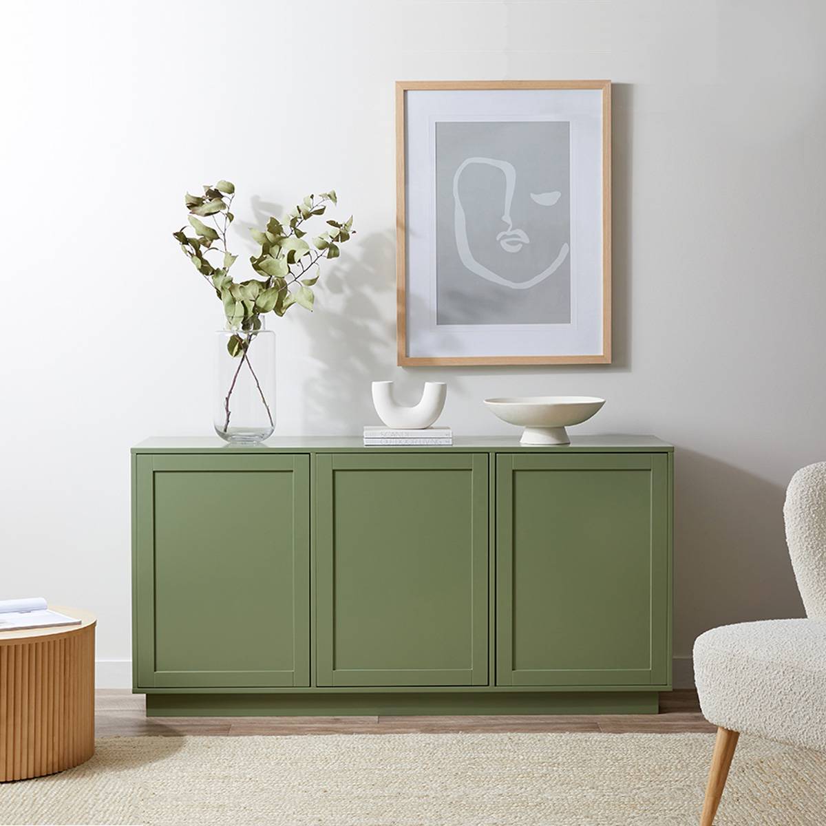 Eros Buffet - Sage Green | Home Furniture | Mocka NZ