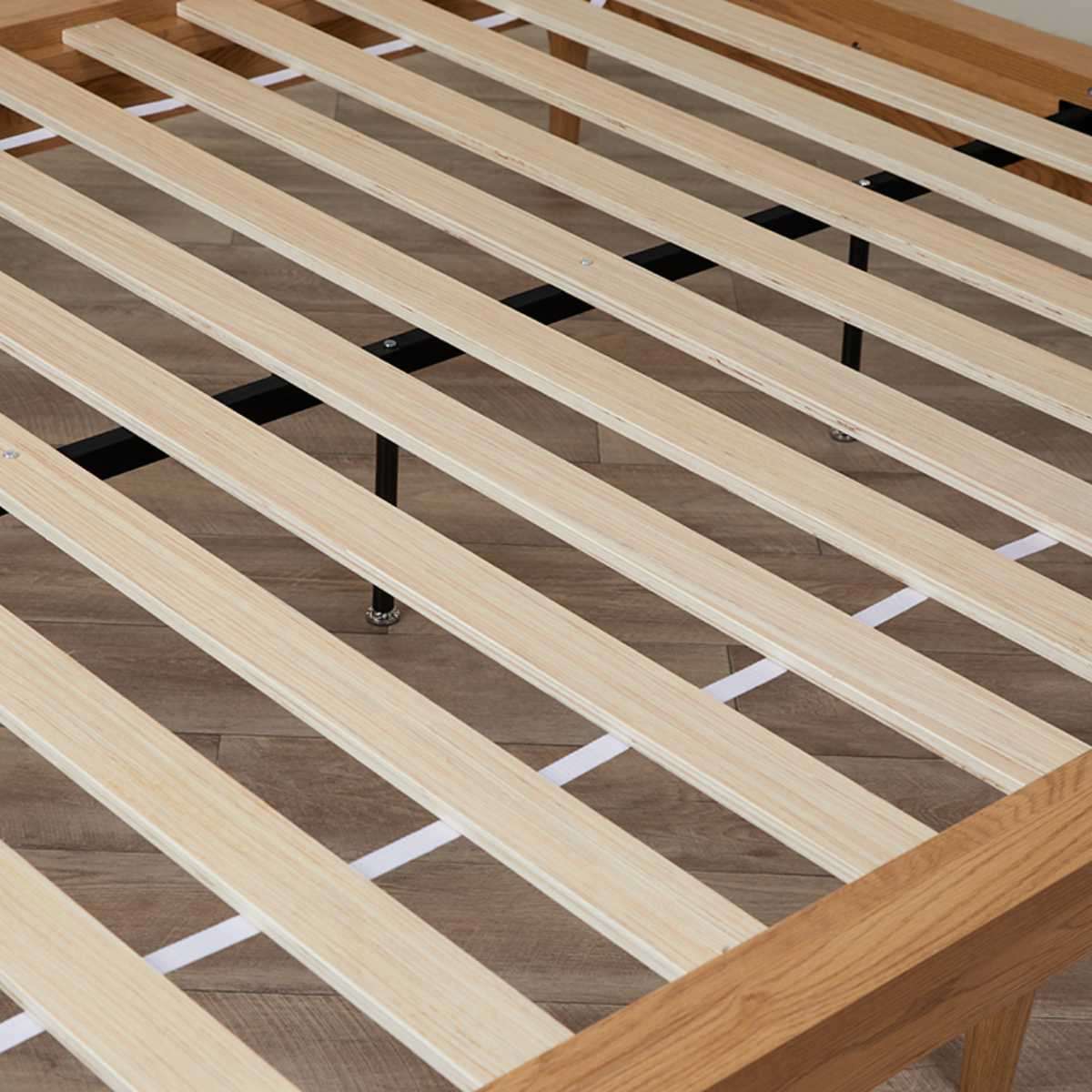 Queen Bed Base Natural | Scandi-style Bed Base | Mocka NZ