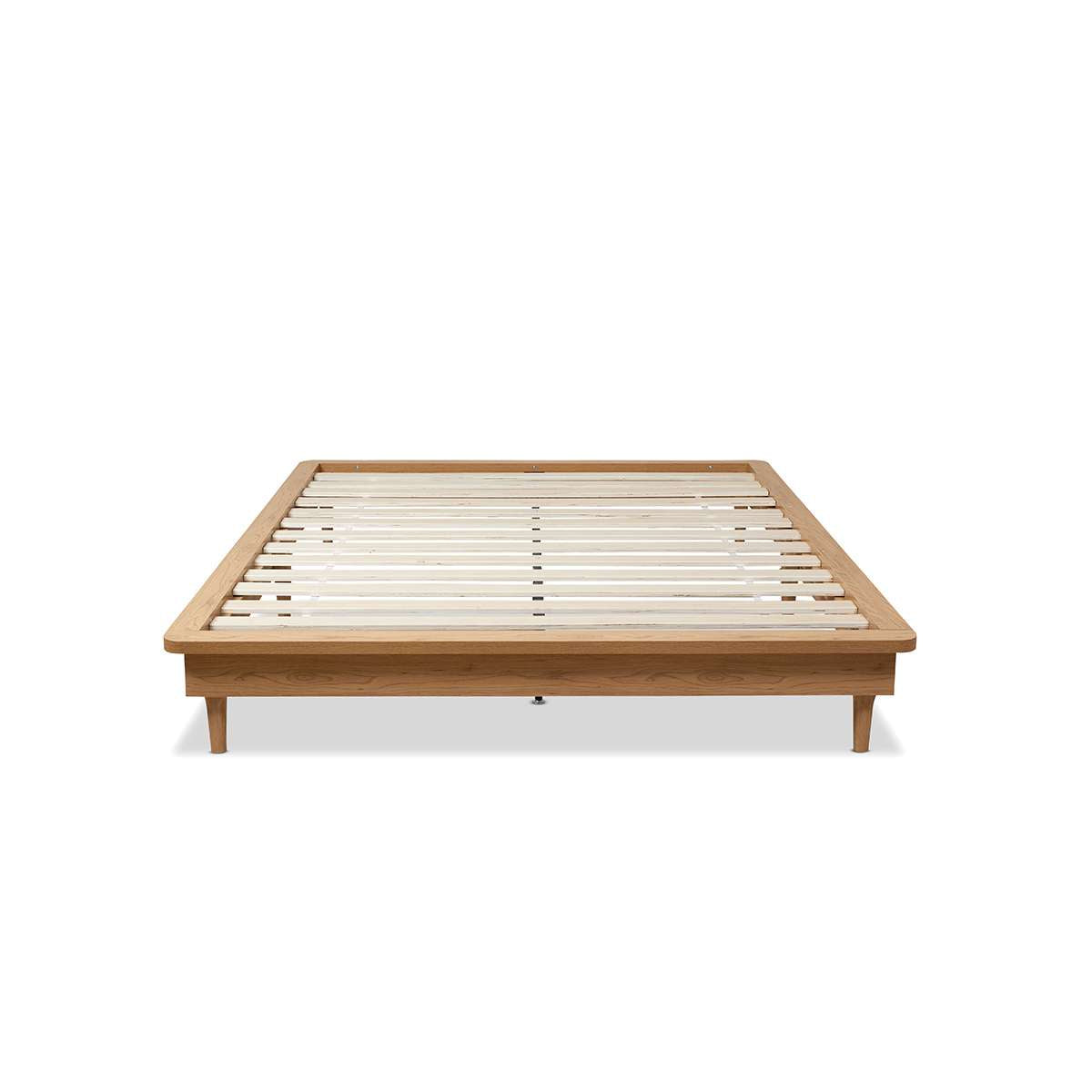 Queen Bed Base Natural | Scandi-style Bed Base | Mocka NZ